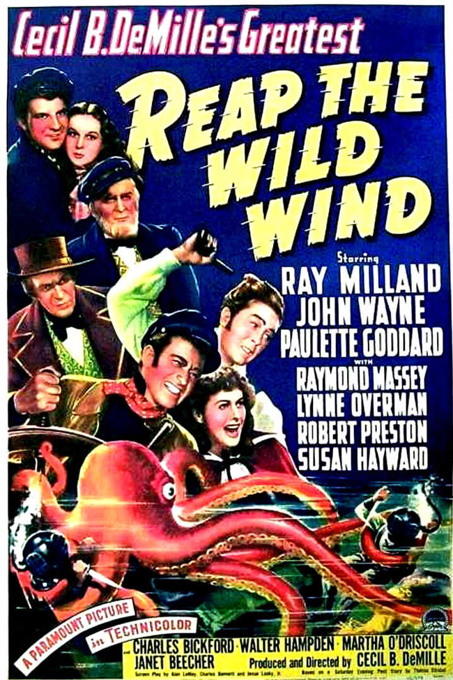 PIRATAS DEL MAR CARIBE - Reap the Wild Wind - 1942