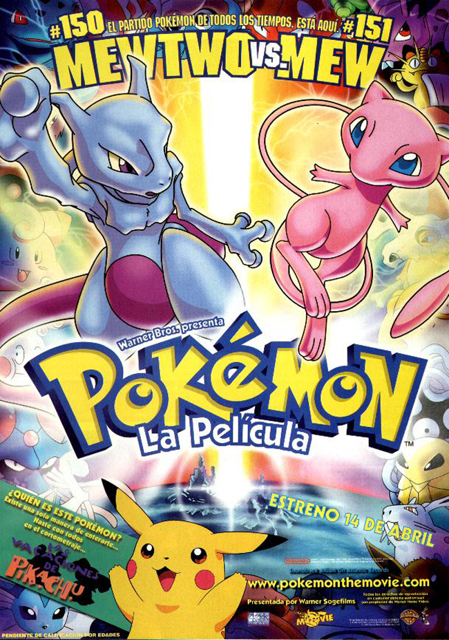 POKEMON - Pokémon the movie Mewtwo strikes back - 1999