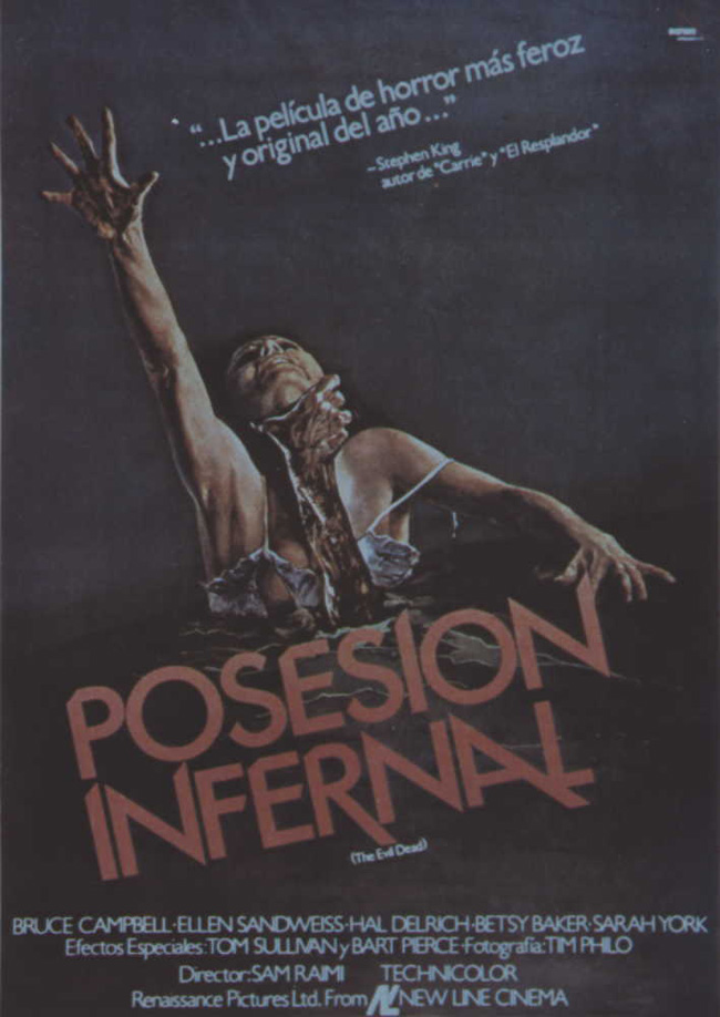 POSESION INFERNAL - Evil dead - 1982