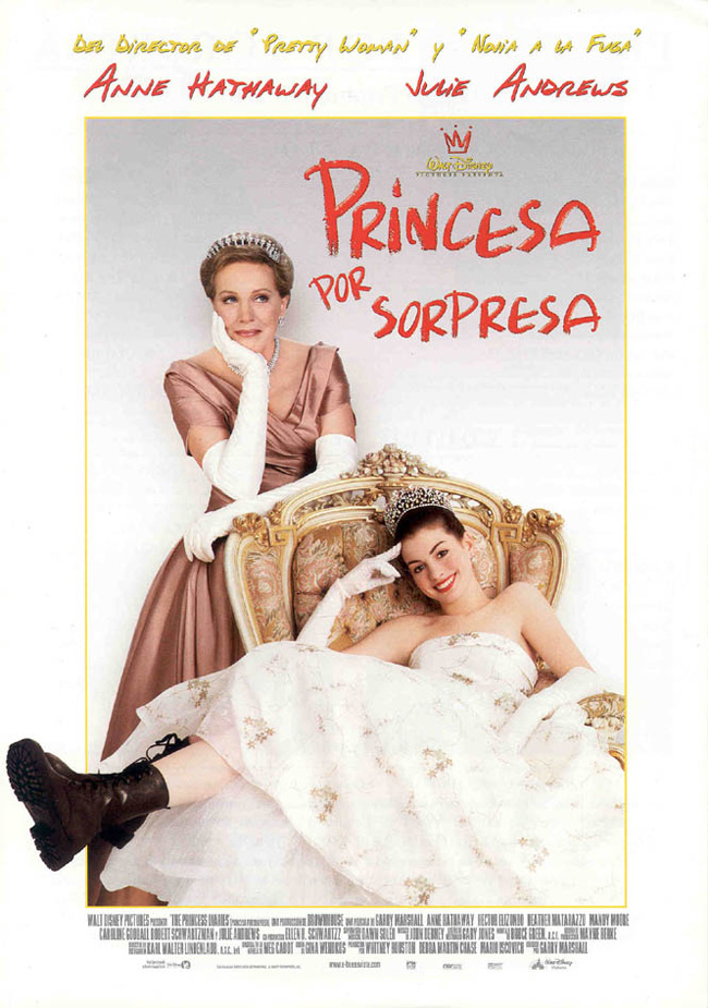 PRINCESA POR SORPRESA - The princess diaries - 2001