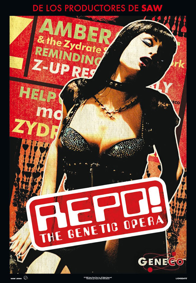REPO, THE GENETIC OPERA - 2008