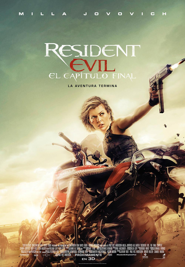 RESIDENT EVIL, EL CAPITULO FINAL - Resident Evil, The final chapter - 2017