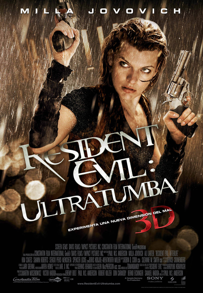 RESIDENT EVIL, ULTRATUMBA - Resident evil, Afterlife  - 2010