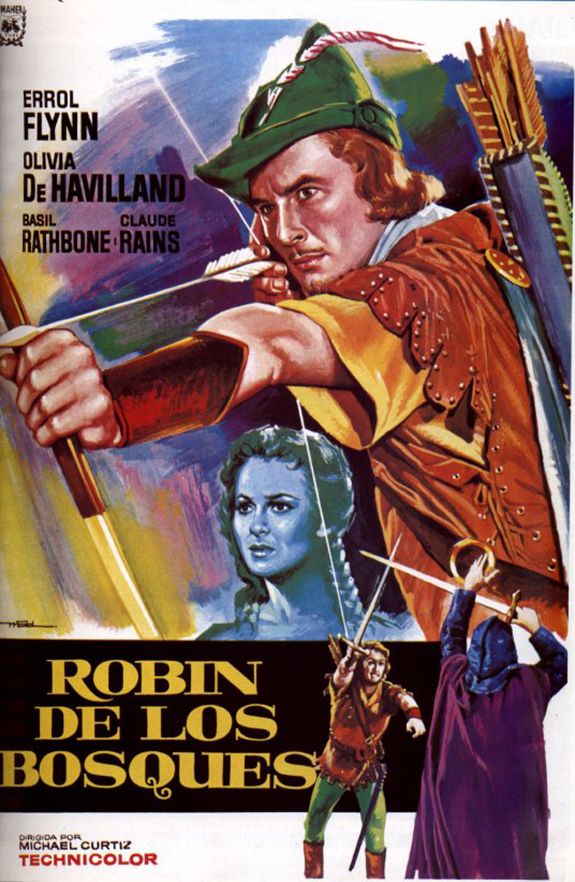 ROBIN DE LOS BOSQUES - The Adventures of Robin Hood - 1938