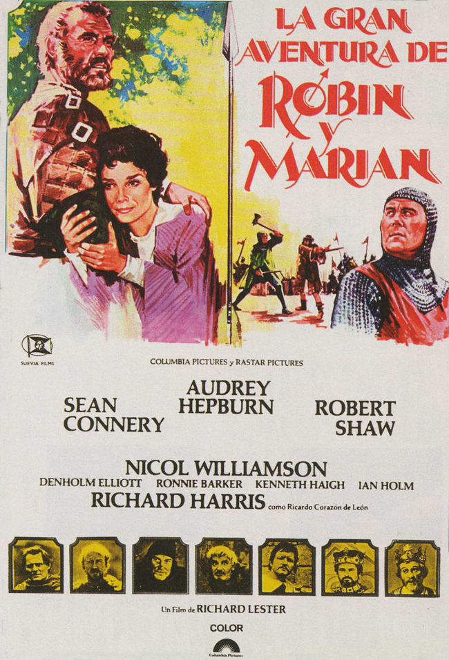 ROBIN Y MARIAN - Robin and Marian - 1976
