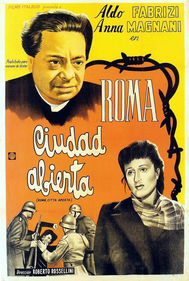 ROMA CIUDAD ABIERTA - Roma, città aperta - 1946