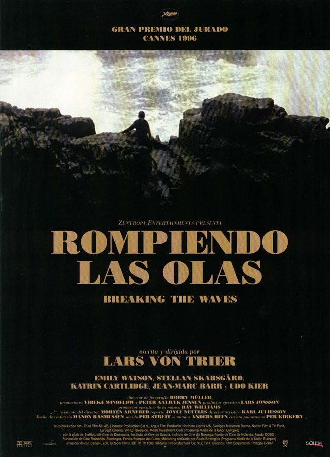 ROMPIENDO LAS OLAS - Breaking the Waves - 1996