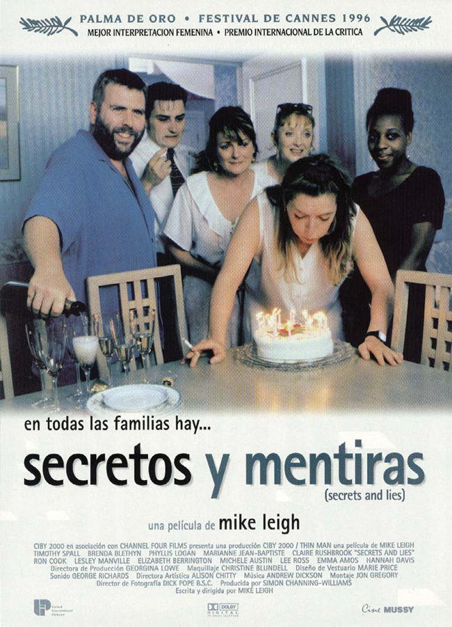 SECRETOS Y MENTIRAS - Secrets & Lies - 1996