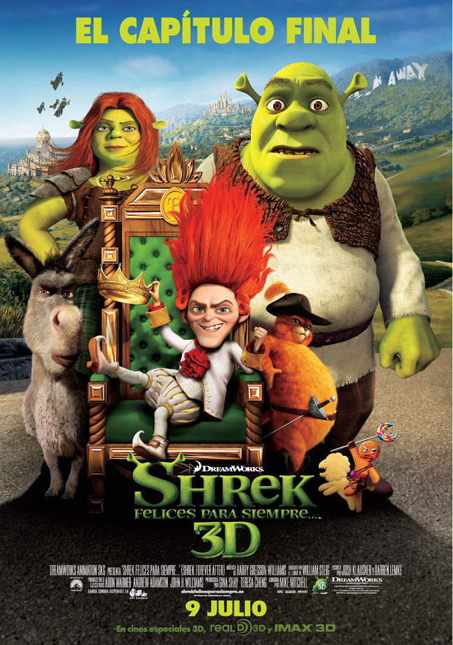 SHREK 4 FELICES PARA SIEMPRE - Shrek forever after - 2010