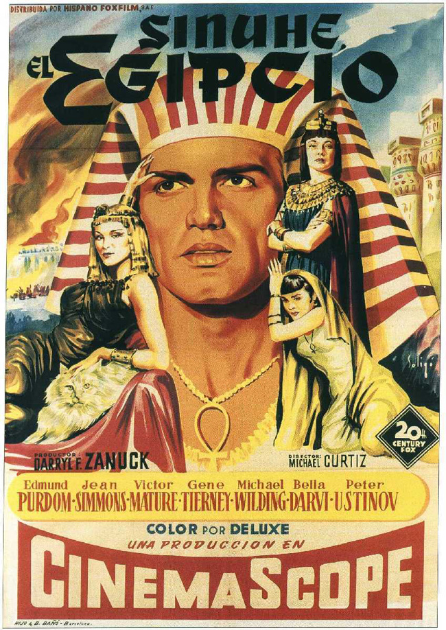 SINUHE EL EGIPCIO - The egyptian - 1954