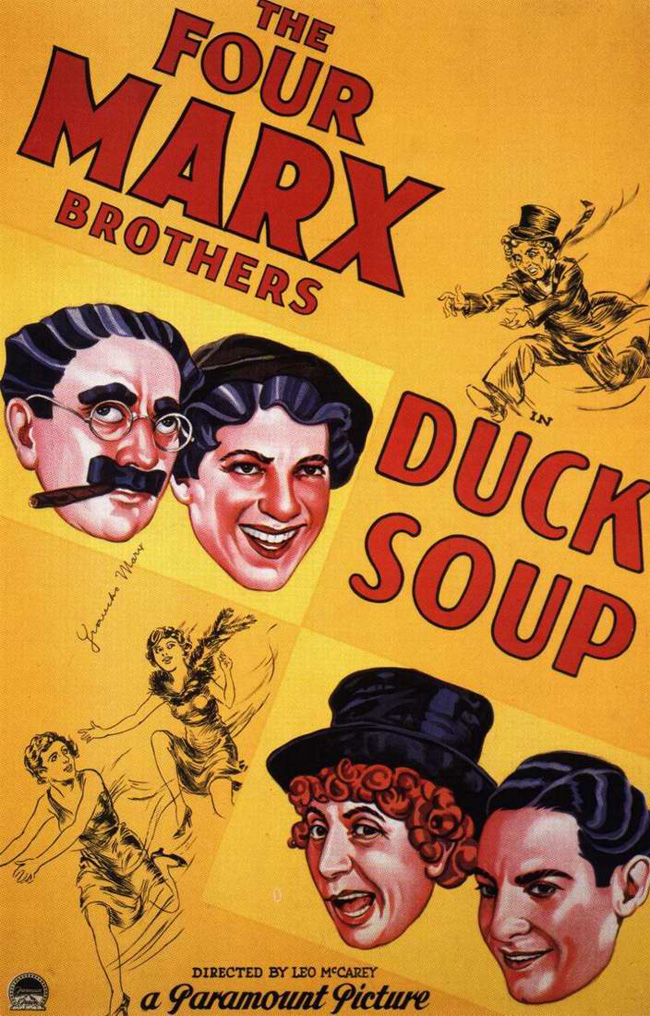 SOPA DE GANSO - Duck soup - 1933