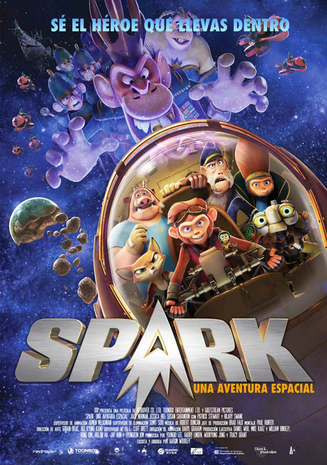 SPARK, UNA AVENTURA ESPACIAL - Spark, A space tail - 2016