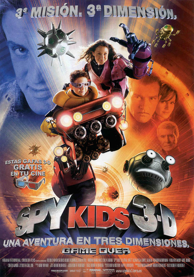 SPY KIDS 3 D - Spy Kids 3-D Game Over - 2003