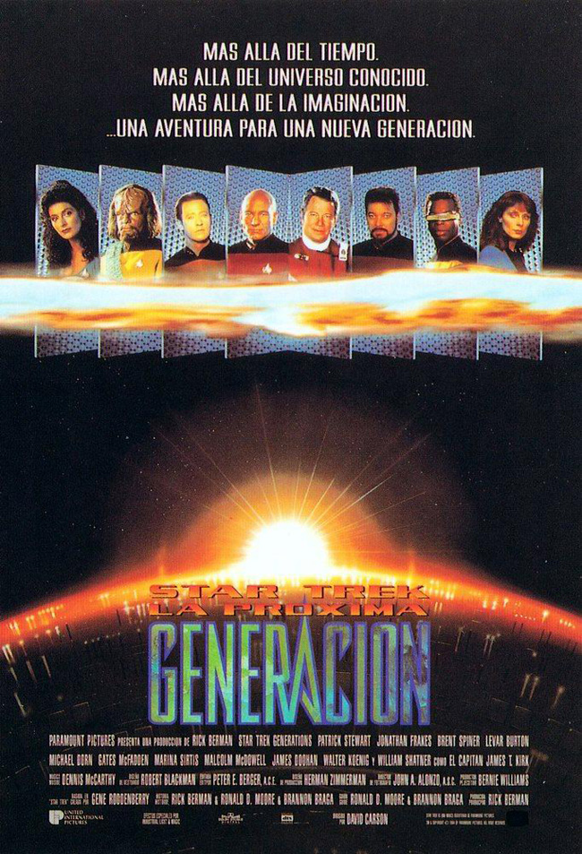 STAR TREK - LA PROXIMA GENERACION - Star Trek Generations - 1994