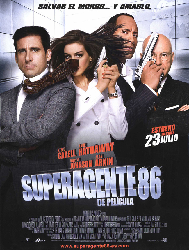 SUPERAGENTE 86 DE PELICULA - Get Smart - 2008