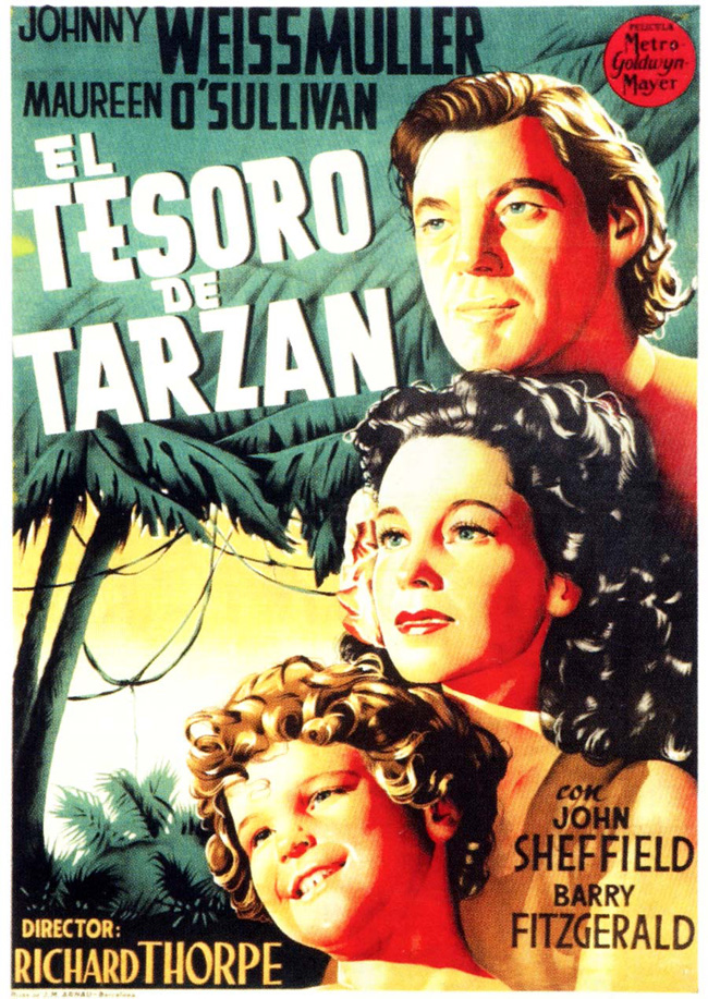 TARZAN - EL TESORO DE TARZAN - Tarzan's Secret Treasure - 1941