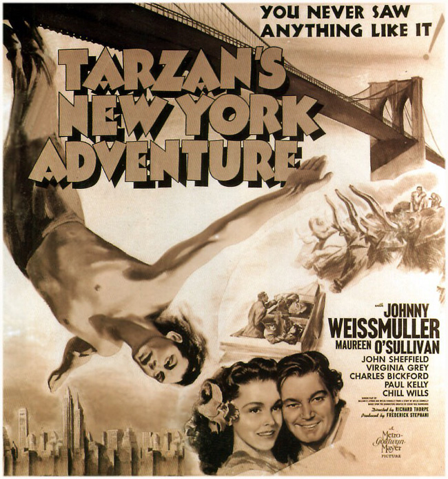 TARZAN EN NUEVA YORK - Tarzan's New York Adventure - 1942