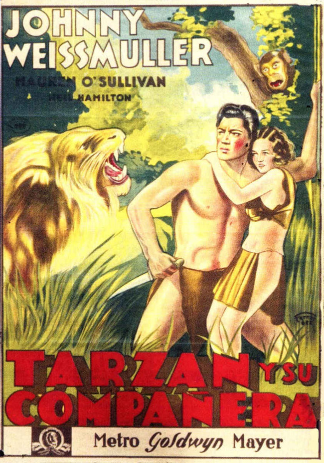 TARZAN Y SU COMPAÑERA - Tarzan and His Mate - 1934
