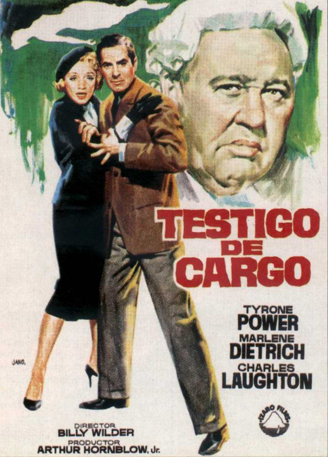 TESTIGO DE CARGO - Witness for the Prosecution - 1957