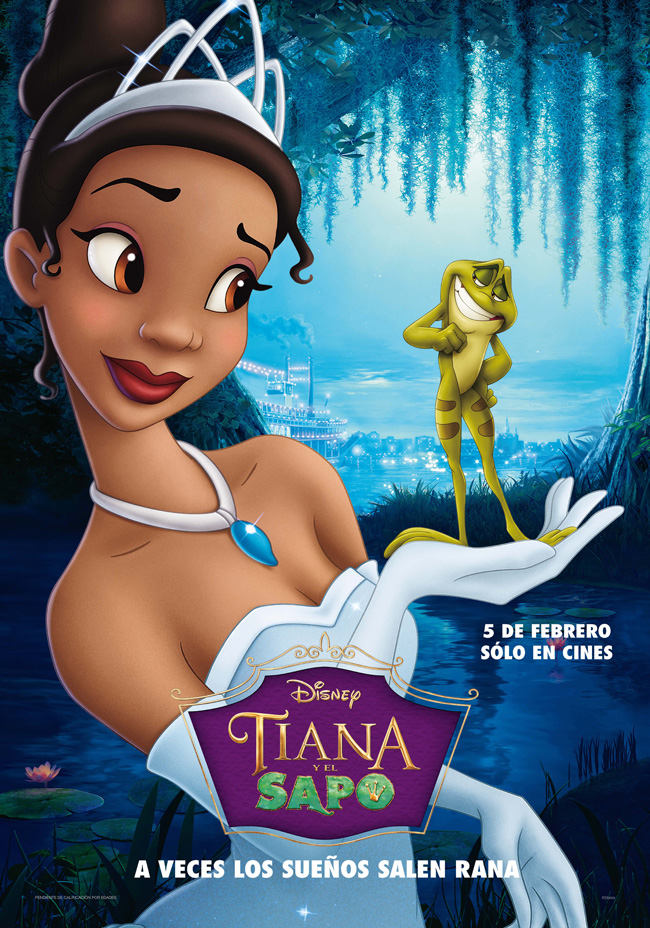 TIANA Y EL SAPO - The princess and the frog - 2009