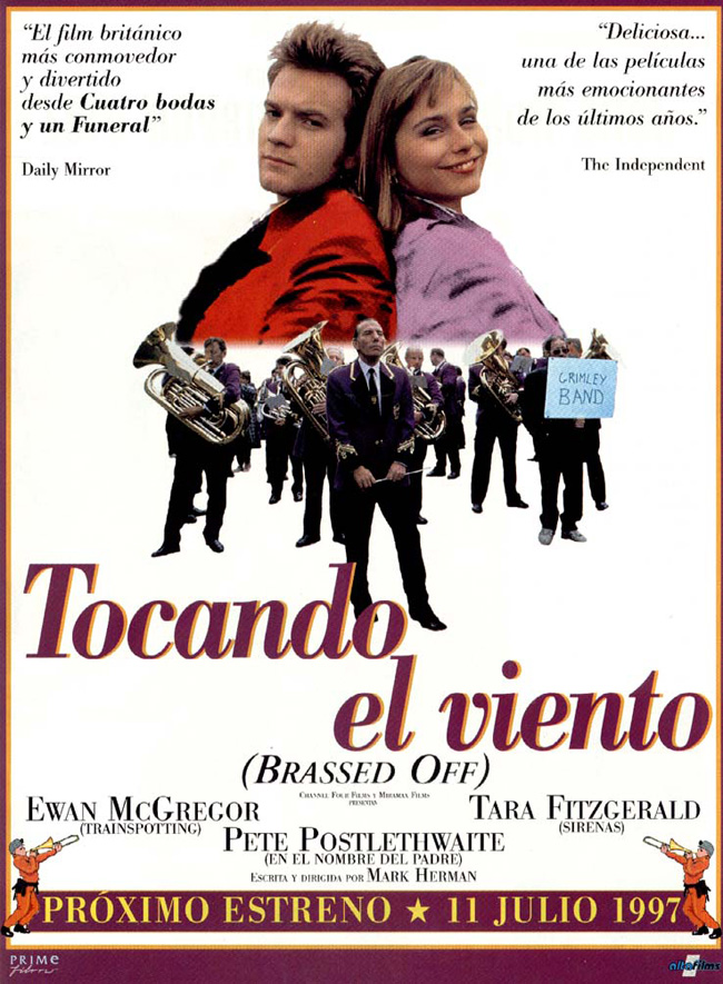 TOCANDO EL VIENTO - Brassed off - 1996