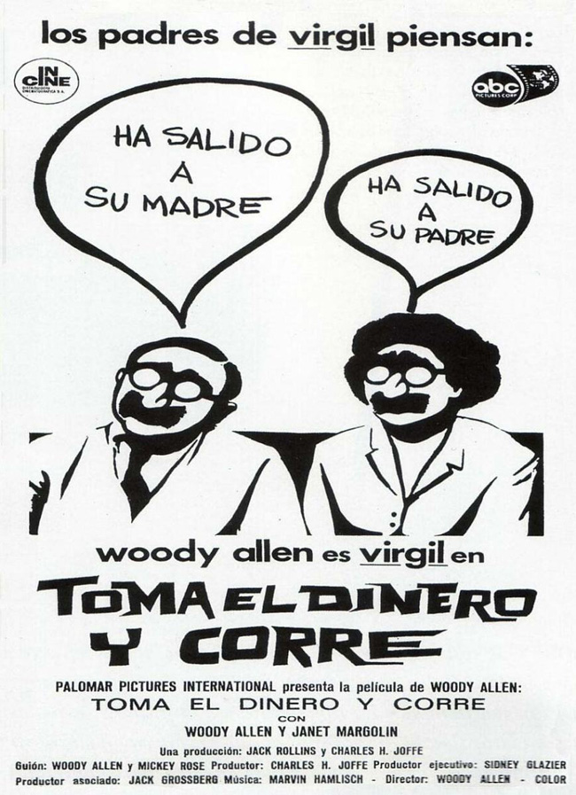 TOMA EL DINERO Y CORRE - Take the money and run - 1969