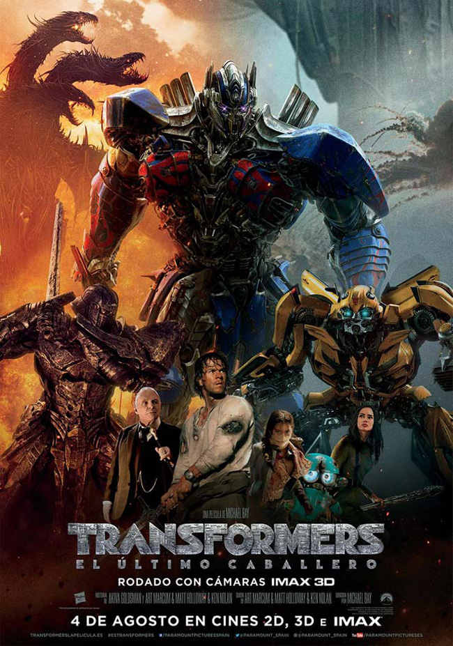 TRANSFORMERS, EL ULTIMO CABALLERO - Transformers, The last knight - 2017