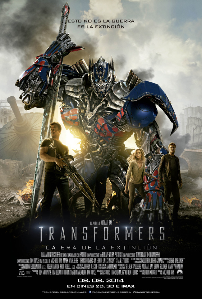 TRANSFORMERS, LA ERA DE LA EXTINCION - Transformers, Age of Extinction - 2014
