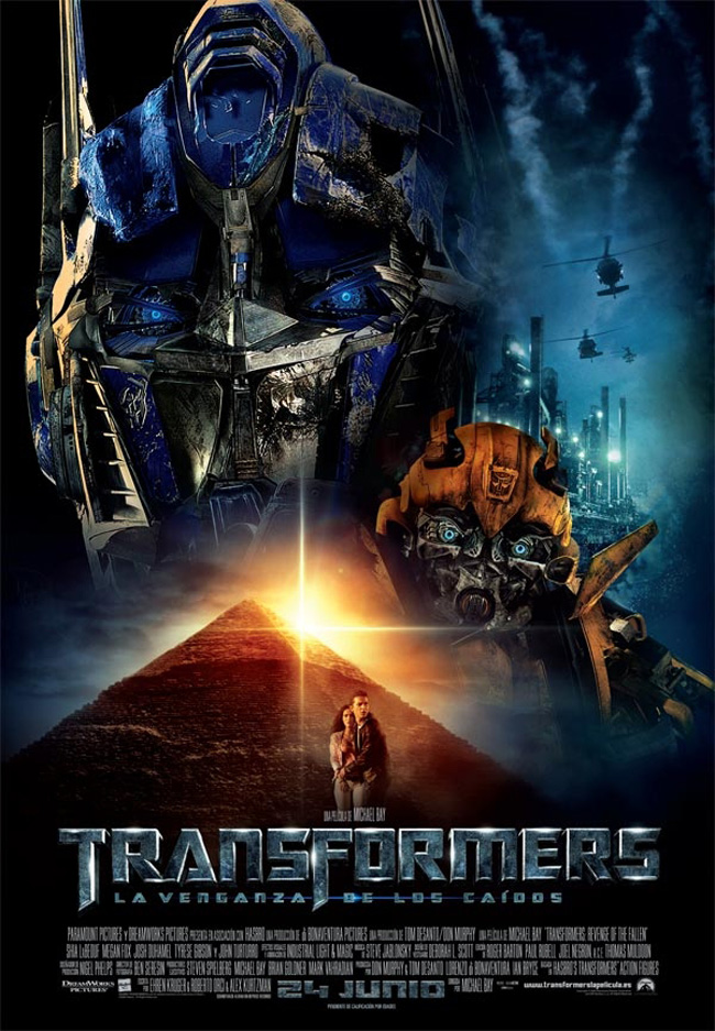 TRANSFORMERS, LA VENGANZA DE LOS CAIDOS - Transformers, Revenge of the fallen, Transformers  - 2009 C1