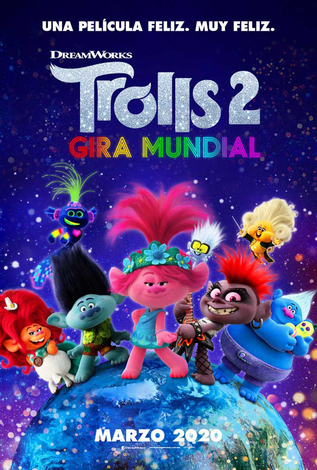 TROLLS 2, GIRA MUNDIAL - Trolls world tour - 2020