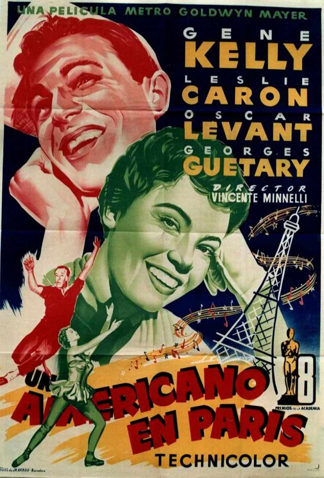 UN AMERICANO EN PARIS - An American in Paris - 1951