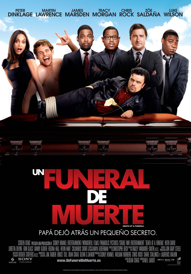 UN FUNERAL DE MUERTE - Death at a funeral - 2010