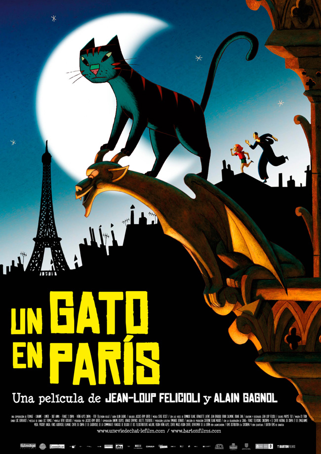UN GATO EN PARIS - Une vie de chat - 2010