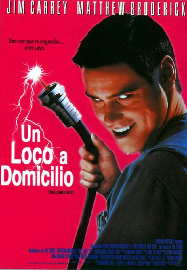 UN LOCO A DOMICILIO - The Cable Guy - 1996