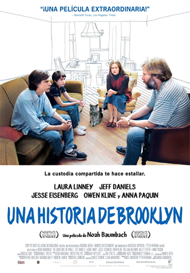 UNA HISTORIA DE BROOKLYN - The Squid And The Whale - 2005
