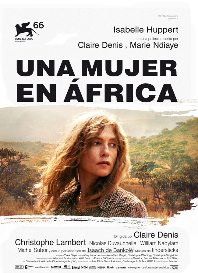 UNA MUJER EN AFRICA - White material - 2009