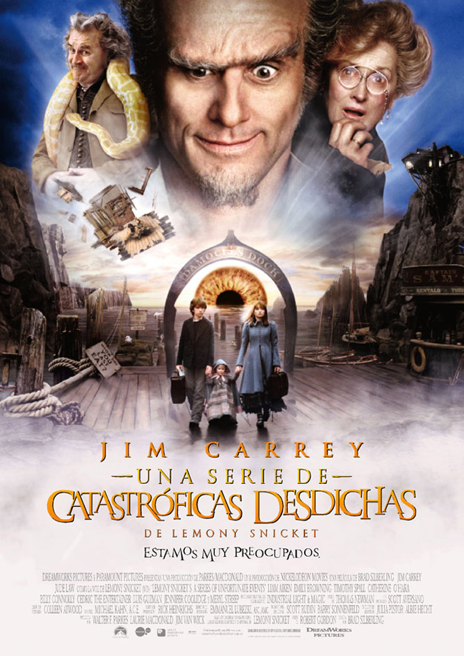 UNA SERIE DE CATASTROFICAS DESDICHAS - Lemony Snicket's a series of unfortunate events - 2004