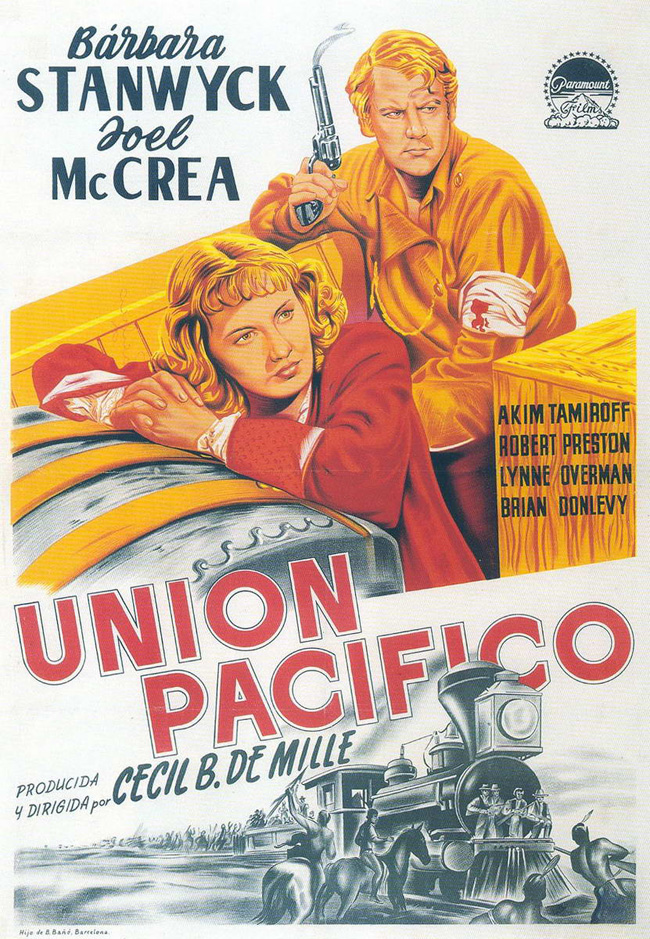 UNION PACIFICO - Union Pacific - 1939