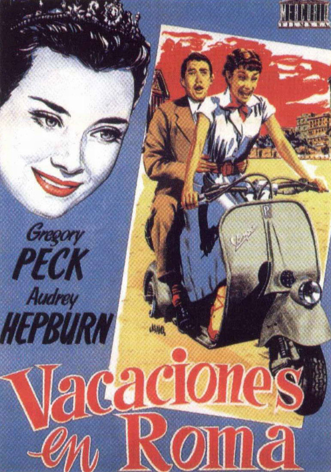 VACACIONES EN ROMA C2 - Roman Holiday - 1953