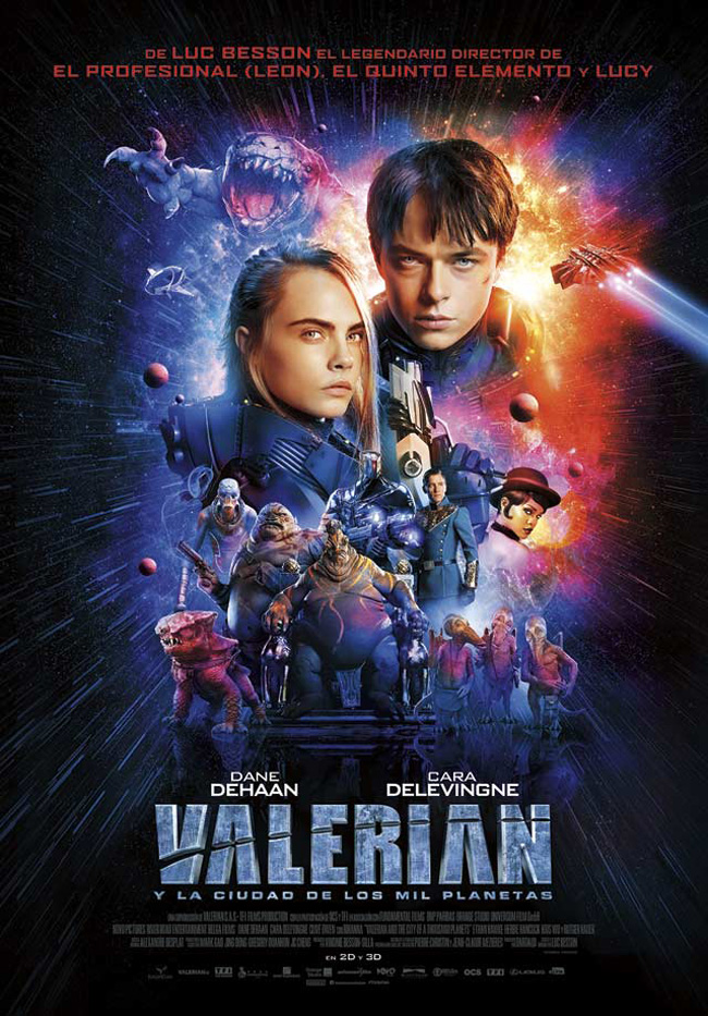 VALERIAN Y LA CIUDAD DE LOS MIL PLANETAS - Valerian and the city of a thousand planets - 2017