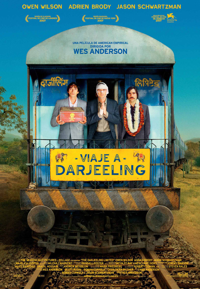 VIAJE A DARJEELING - The Darjeeling Limited - 2007
