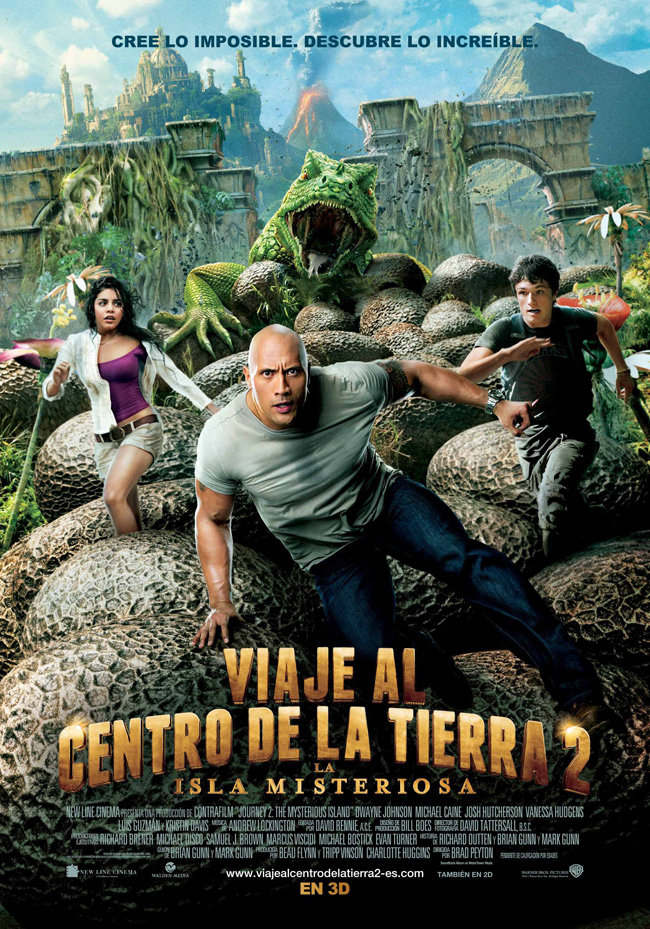 VIAJE AL CENTRO DE LA TIERRA 2, LA ISLA MISTERIOSA - Journey 2, The mysterious island - 2012