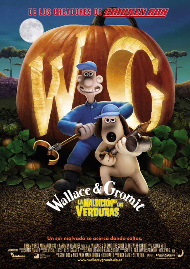 WALLACCE Y GROMIT, LA MALDICION DE LAS VERDURAS - The Wallace & Gromit, Curse of the Wererabbit - 2005
