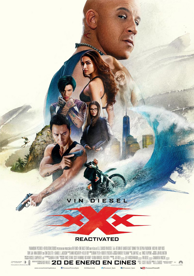 XXX REACTIVATED - xXx, The return of Xander Cage - 2017