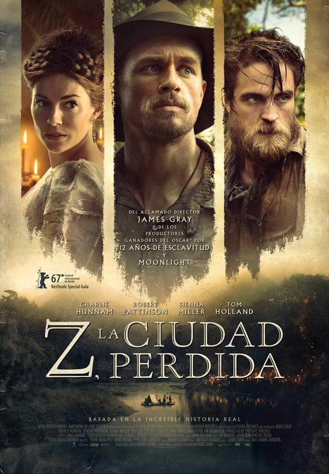 Z, LA CIUDAD PERDIDA - The lost city of Z - 2016