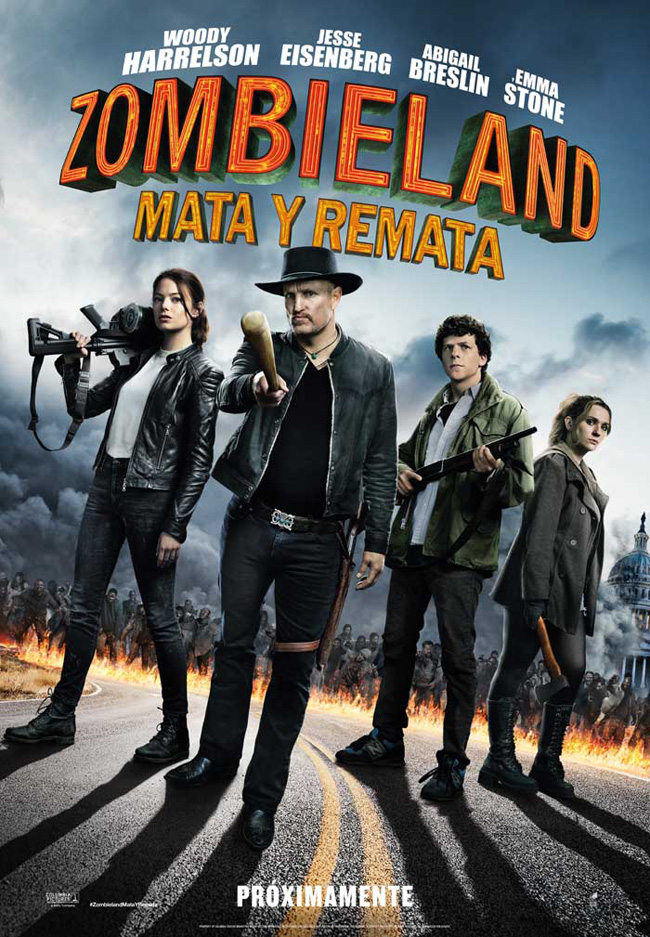 ZOMBIELAND, MATA Y REMATA - Zombieland, Double tap - 2019