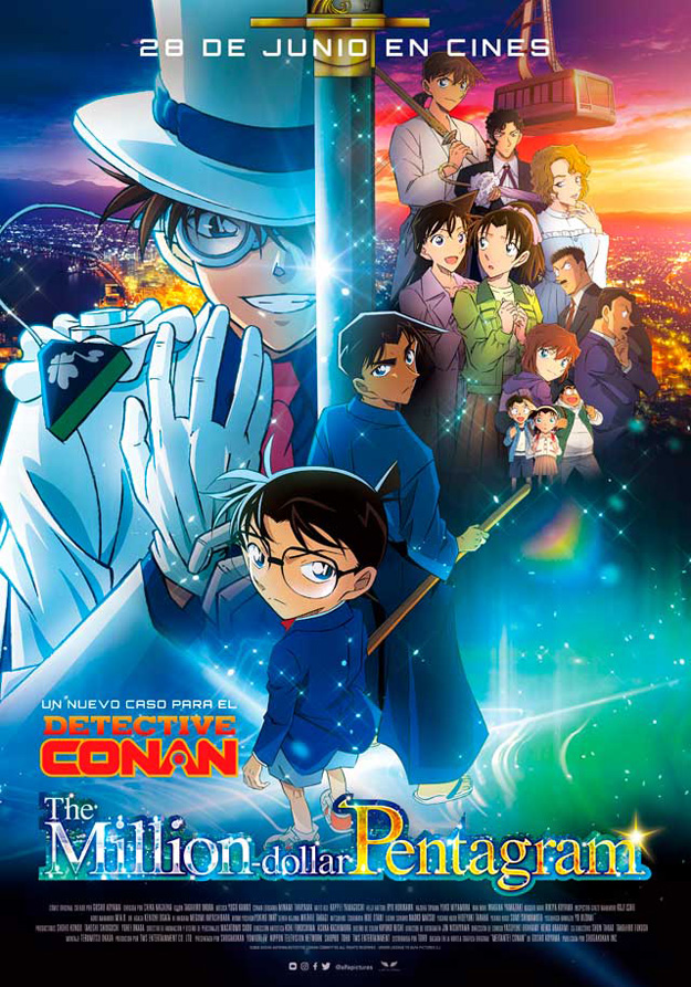 DETECTIVE CONAN, THE MILLION DOLLAR PENTAGRAM - Meitantei Konan Hyakuman Doru no Michishirube - 2024