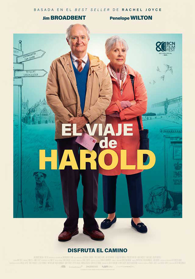 EL VIAJE DE HAROLD - The unlikely pilgrimage of Harold Fry - 2023