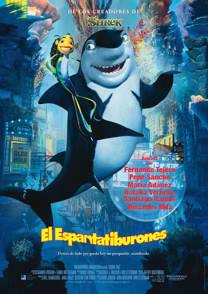 2004 EL ESPANTATIBURONES - Shark Tale - 2004 Voz de D. Lino