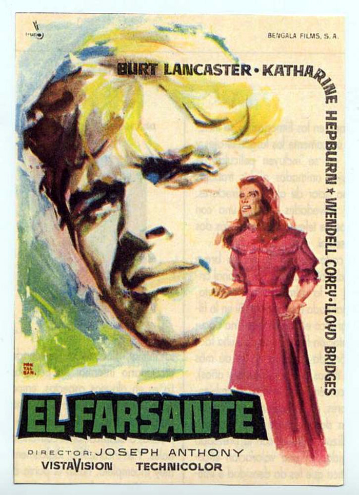 1956 EL FARSANTE- THE RAINMAKER - 1956